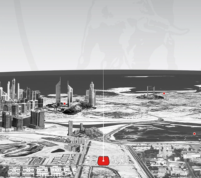 Tonino Lamborghini Residences — Aerial View